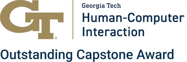 Georgia Tech HCI — Outstanding Capstone Award